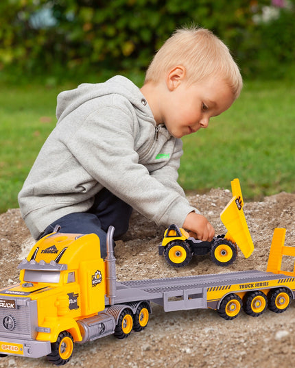 Transporto priemonės: Vilkikas, Sunkvežimis, Buldozeris, Savivartis - Konstruktorius, Montuojamas