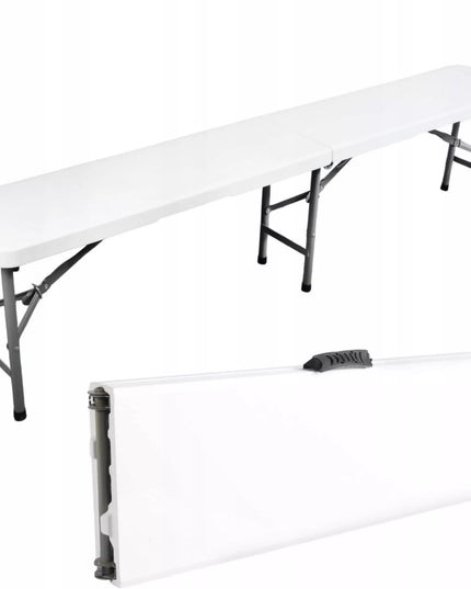 Sulankstomas banketinis sodo suolas-lagaminas 180 cm