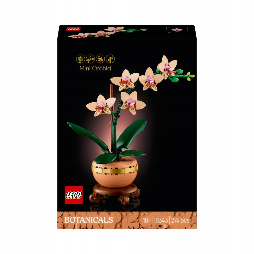 LEGO 10343 ICONS Botanikos Mažoji orchidėja