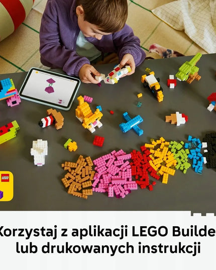 LEGO 11045 CLASSIC Kūrybiškos spalvingos kaladėlės