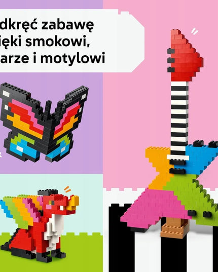 LEGO 11045 CLASSIC Kūrybiškos spalvingos kaladėlės