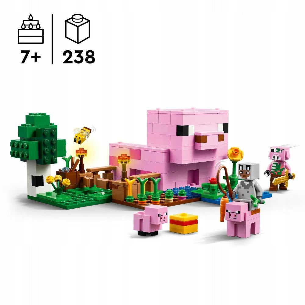 LEGO 21268 Minecraft Kiaulės namai