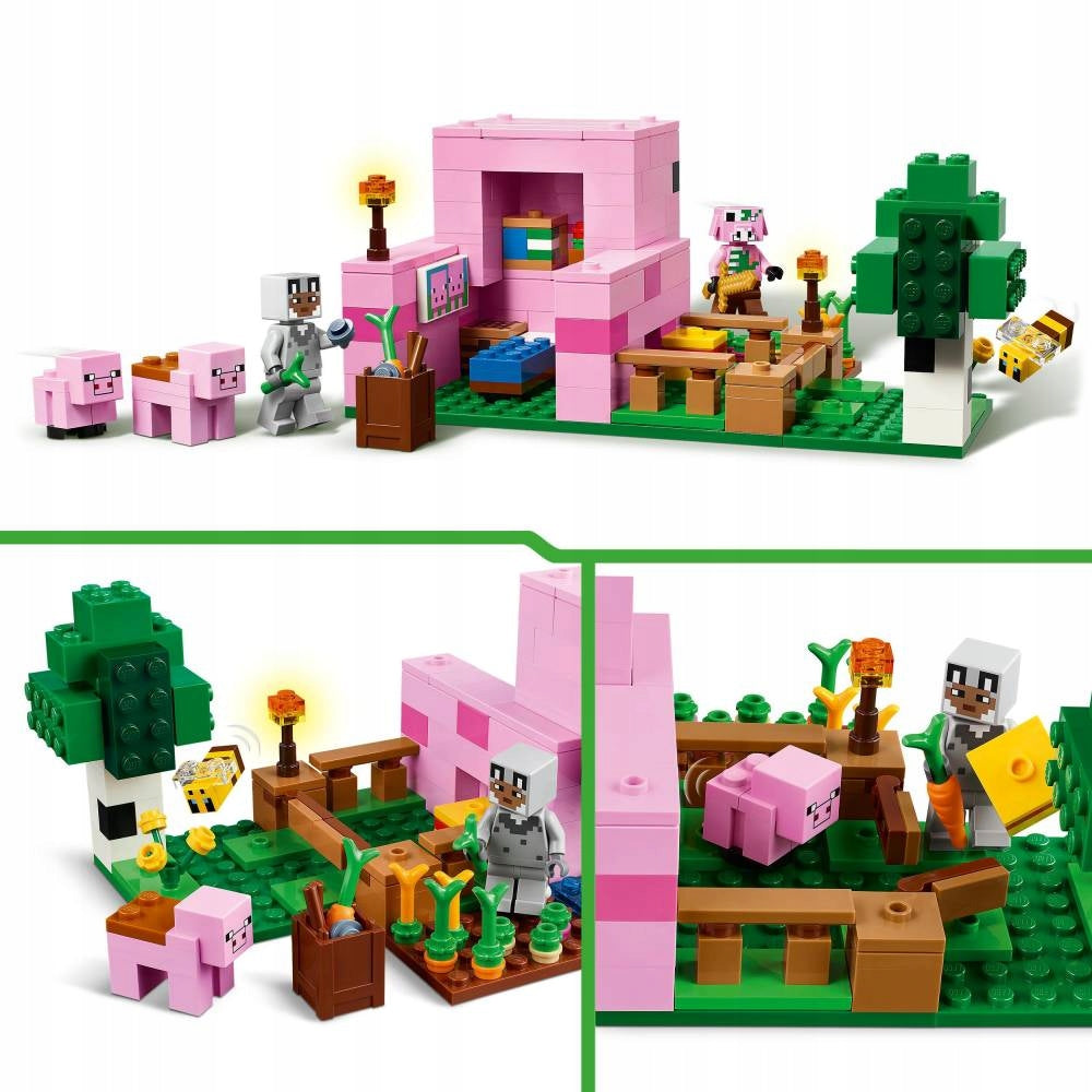 LEGO 21268 Minecraft Kiaulės namai