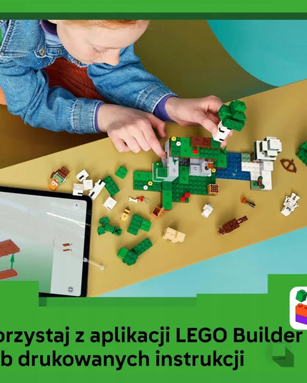LEGO 21593 MINECRAFT Išgyvenimas pirmąją naktį