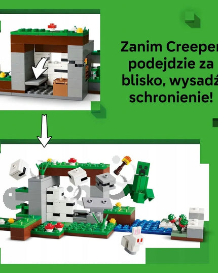 LEGO 21593 MINECRAFT Išgyvenimas pirmąją naktį