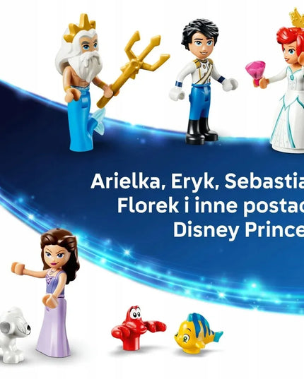 LEGO 43299 DISNEY PRINCESS Undinėlės karališkasis vestuvių laivas