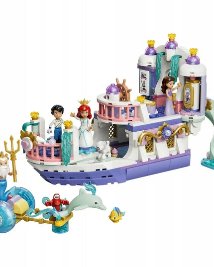 LEGO 43299 DISNEY PRINCESS Undinėlės karališkasis vestuvių laivas
