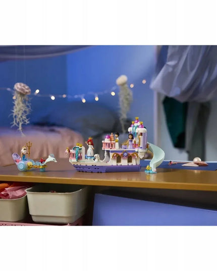 LEGO 43299 DISNEY PRINCESS Undinėlės karališkasis vestuvių laivas