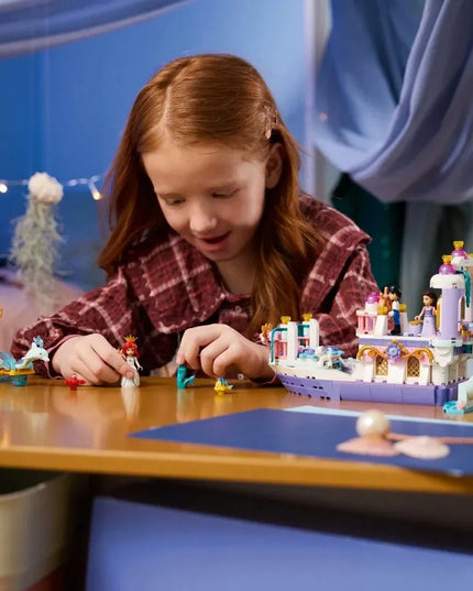 LEGO 43299 DISNEY PRINCESS Undinėlės karališkasis vestuvių laivas
