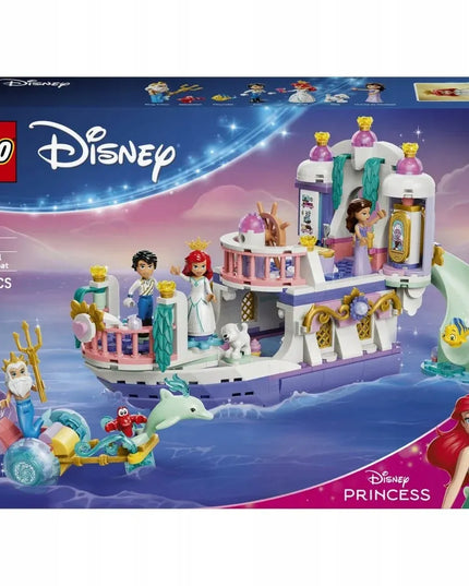 LEGO 43299 DISNEY PRINCESS Undinėlės karališkasis vestuvių laivas