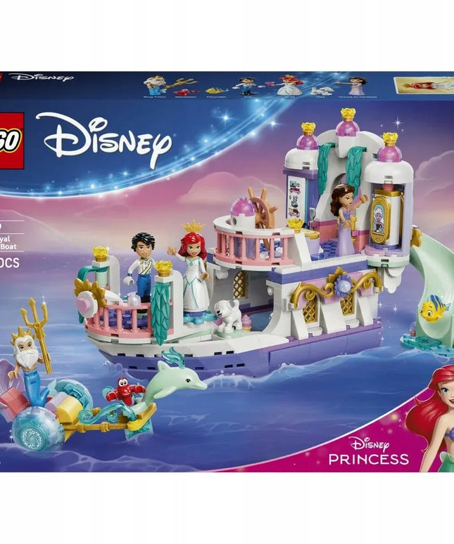 LEGO 43299 DISNEY PRINCESS Undinėlės karališkasis vestuvių laivas