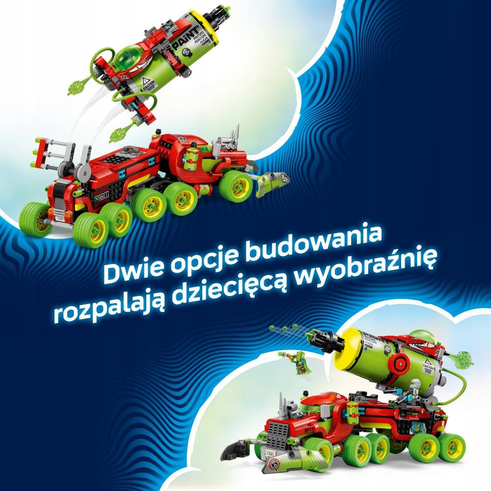 LEGO 71499 DREAMZzz Mateo purškiamasis sunkvežimis