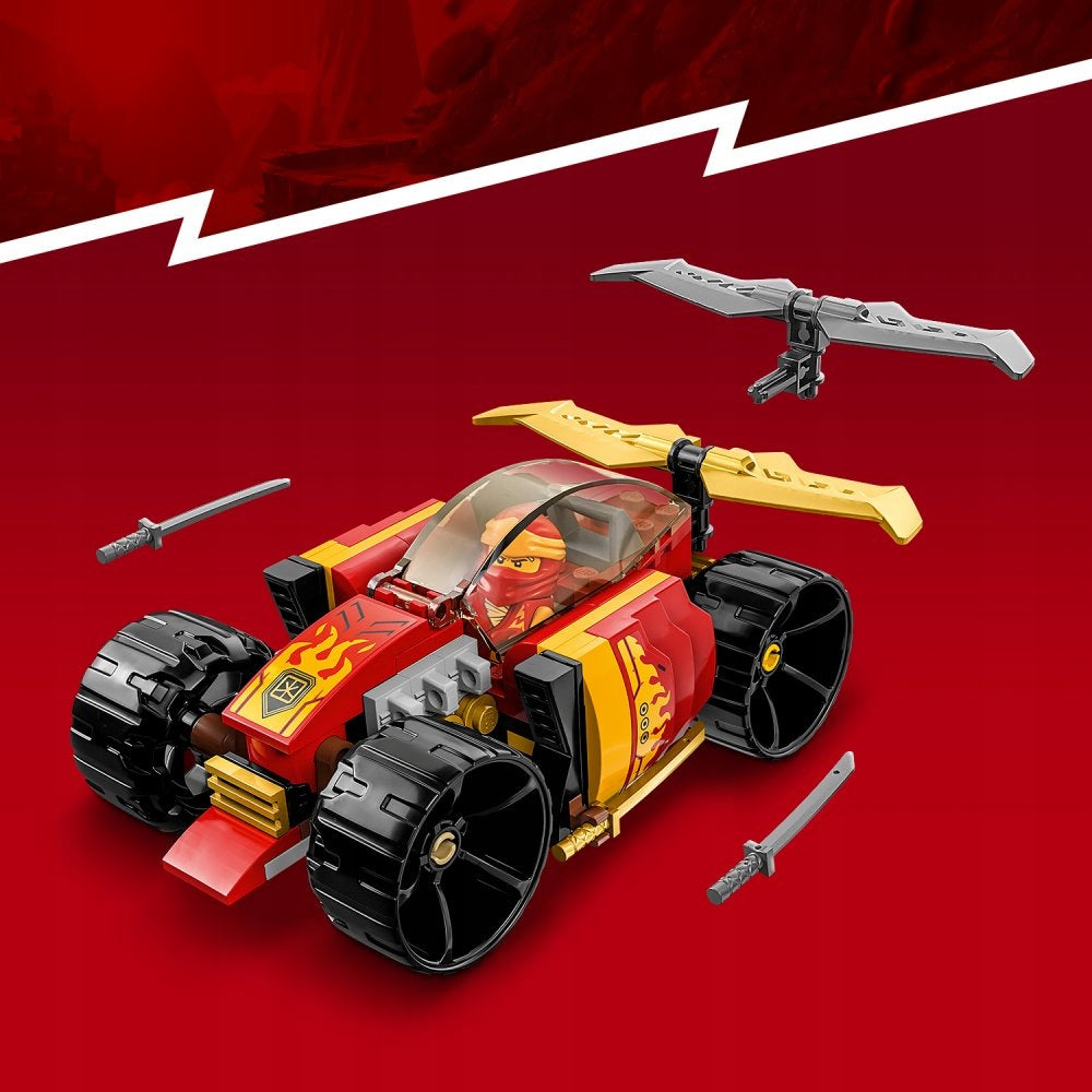 LEGO 71780 NINJAGO Kajo ninja lenktyninis automobilis