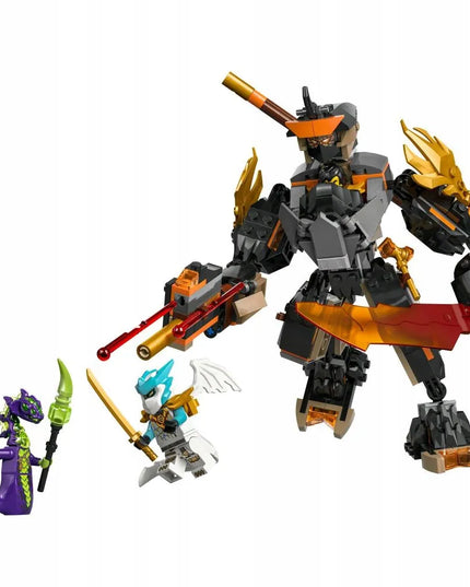 LEGO 71854 NINJAGO specialusis Cole ir Zane drakono šarvų mech