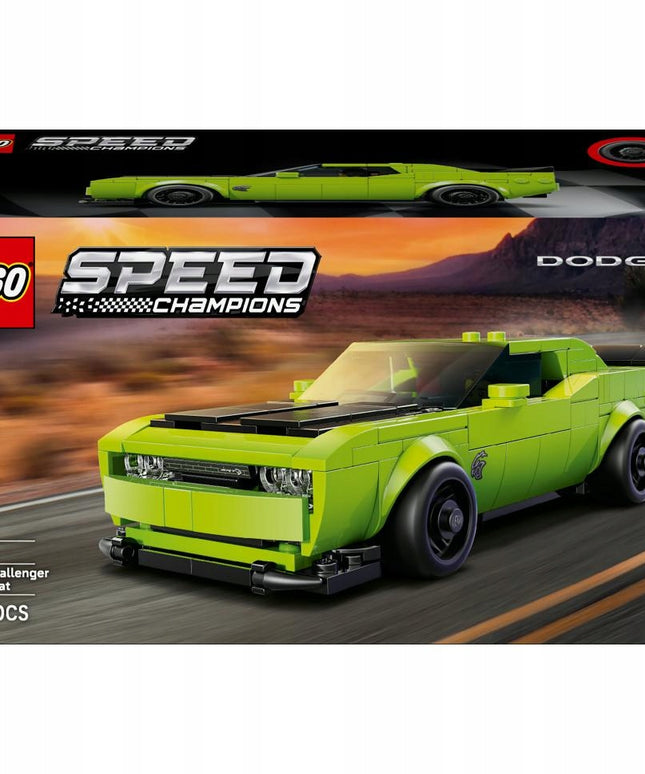 LEGO 77237 SPEED CHAMPIONS Sportinis automobilis Dodge Challenger SRT Hellcat