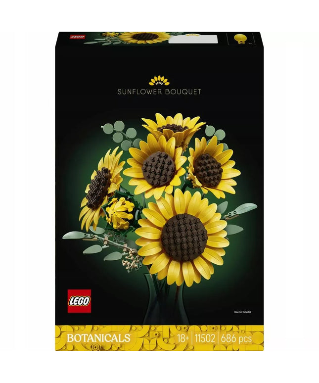 LEGO Botanicals 11502 Saulėgrąžų puokštė