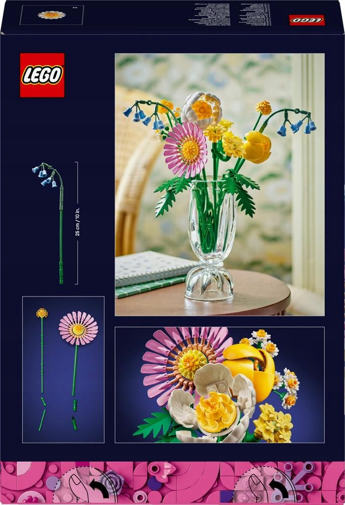 LEGO BOTANICALS ICONS Maža saulėta puokštė 10347