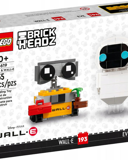 LEGO BrickHeadz 40619 EWA ir WALL-E