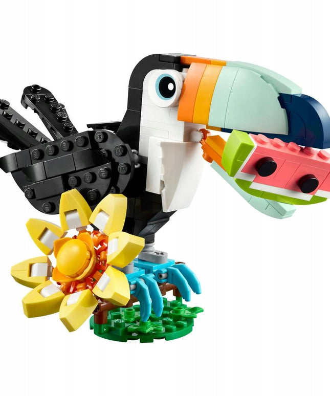 LEGO Creator Laukiniai gyvūnai: Atogrąžų tukanas 3in1 31173