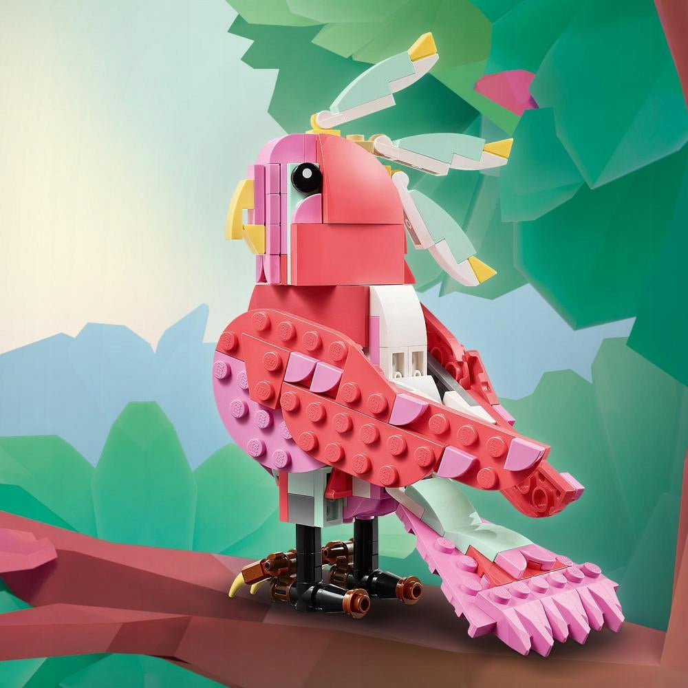LEGO CREATOR Laukiniai gyvūnai: rožinis flamingas 3in1 31170