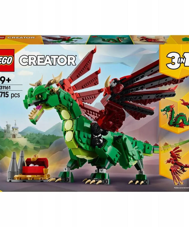 LEGO CREATOR Viduramžių drakonas 31161