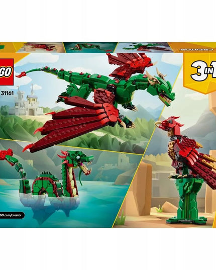 LEGO CREATOR Viduramžių drakonas 31161