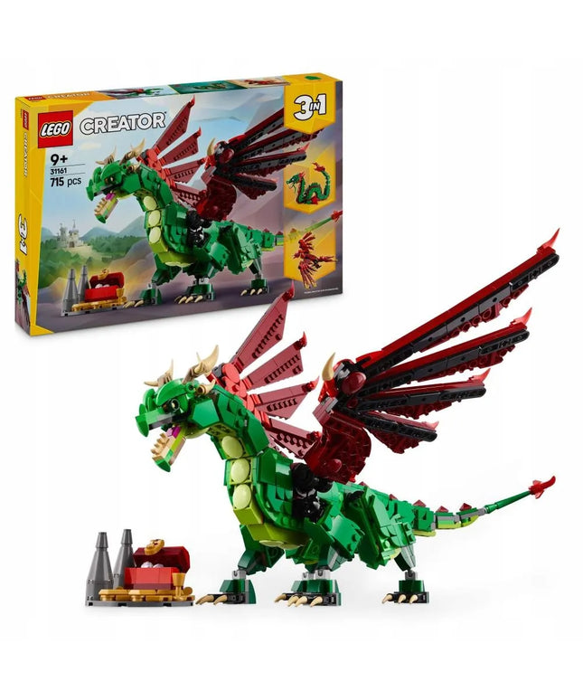 LEGO CREATOR Viduramžių drakonas 31161