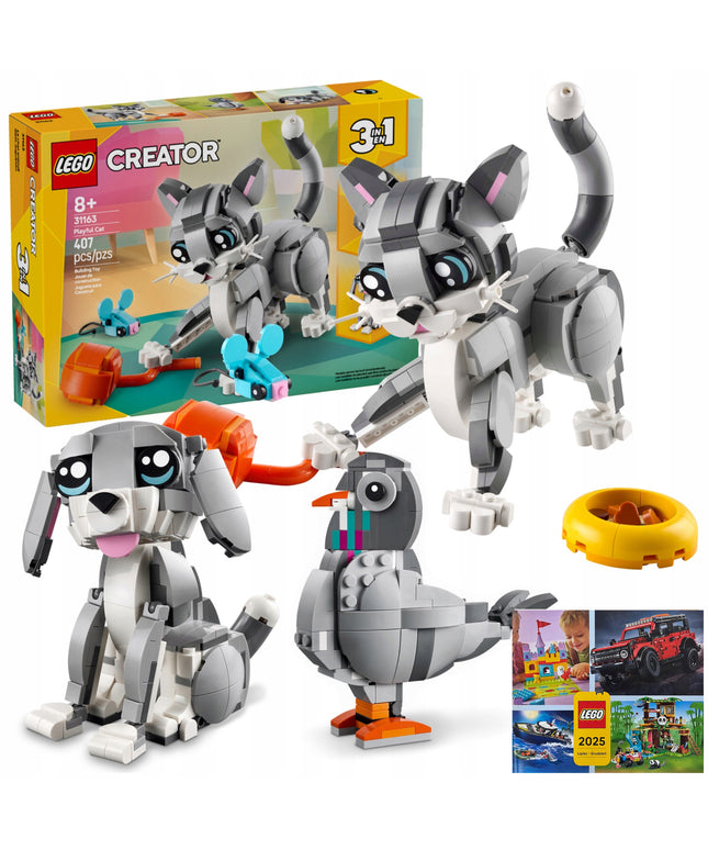 LEGO Creator 3-in-1 31163 - Išdaigingas katinas
