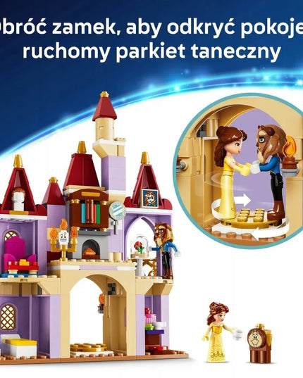 LEGO Disney Princess 43289 Užburta Gražuolės ir Pabaisos pilis