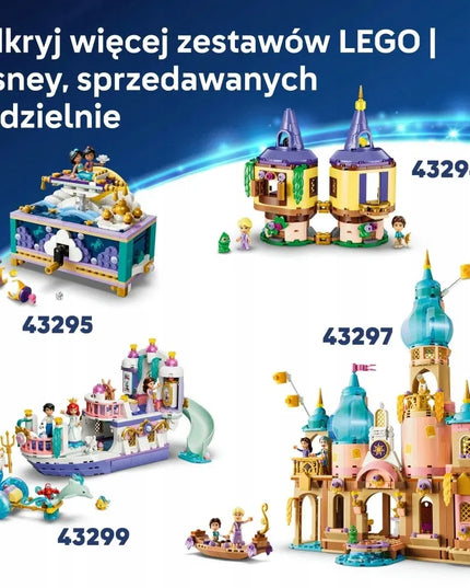 LEGO Disney Princess 43289 Užburta Gražuolės ir Pabaisos pilis