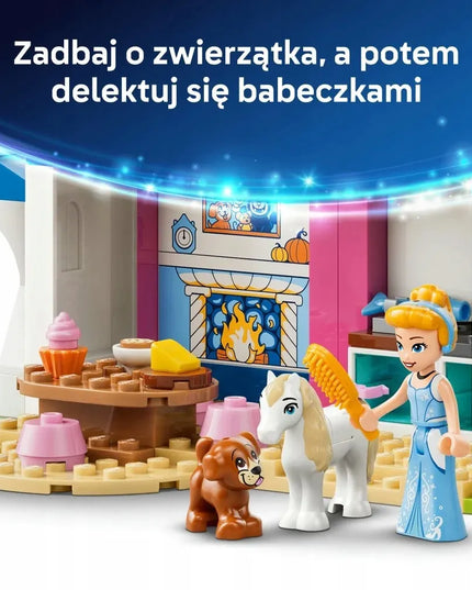 LEGO Disney Princess Pelenės ir jos gyvūnų bičiulių pilis 43283