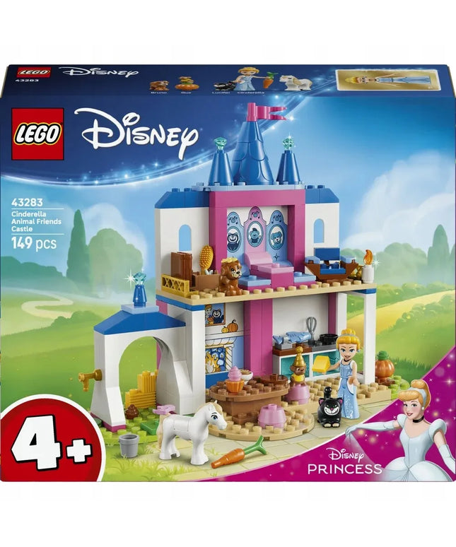LEGO Disney Princess Pelenės ir jos gyvūnų bičiulių pilis 43283