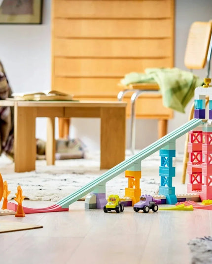 LEGO DUPLO TOWN Kūrybiškos 3 viename trasos su transporto priemonėmis 10478