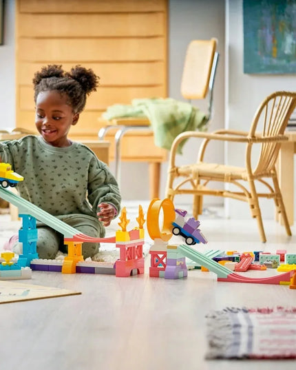 LEGO DUPLO TOWN Kūrybiškos 3 viename trasos su transporto priemonėmis 10478
