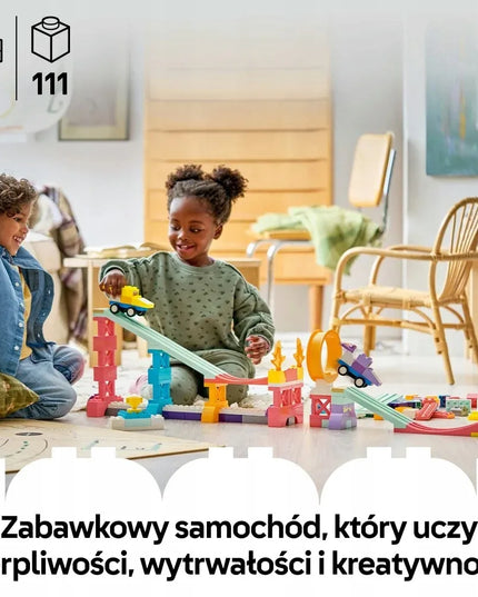 LEGO DUPLO TOWN Kūrybiškos 3 viename trasos su transporto priemonėmis 10478