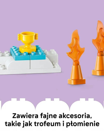 LEGO DUPLO TOWN Kūrybiškos 3 viename trasos su transporto priemonėmis 10478