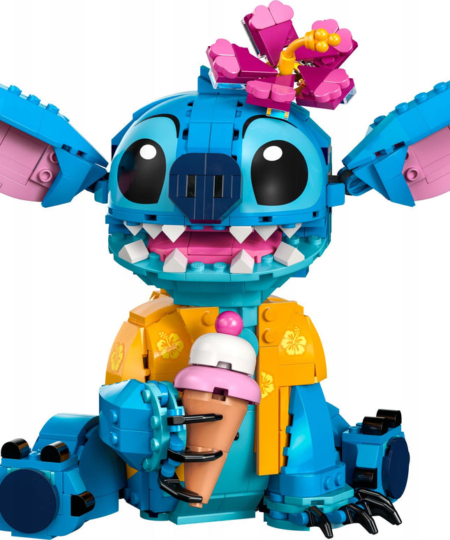 LEGO Disney 43249 Stitch judanti kolekcinė figūrėlė iš kaladėlių, ateivis