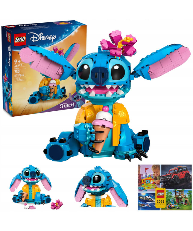 LEGO Disney 43249 Stitch judanti kolekcinė figūrėlė iš kaladėlių, ateivis