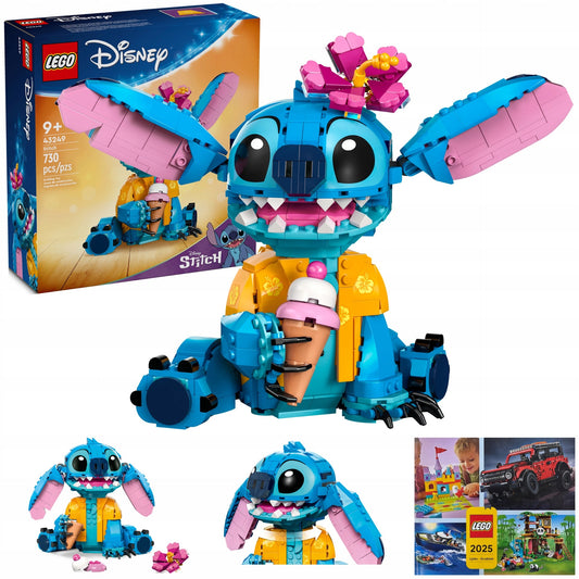 LEGO Disney 43249 Stitch judanti kolekcinė figūrėlė iš kaladėlių, ateivis