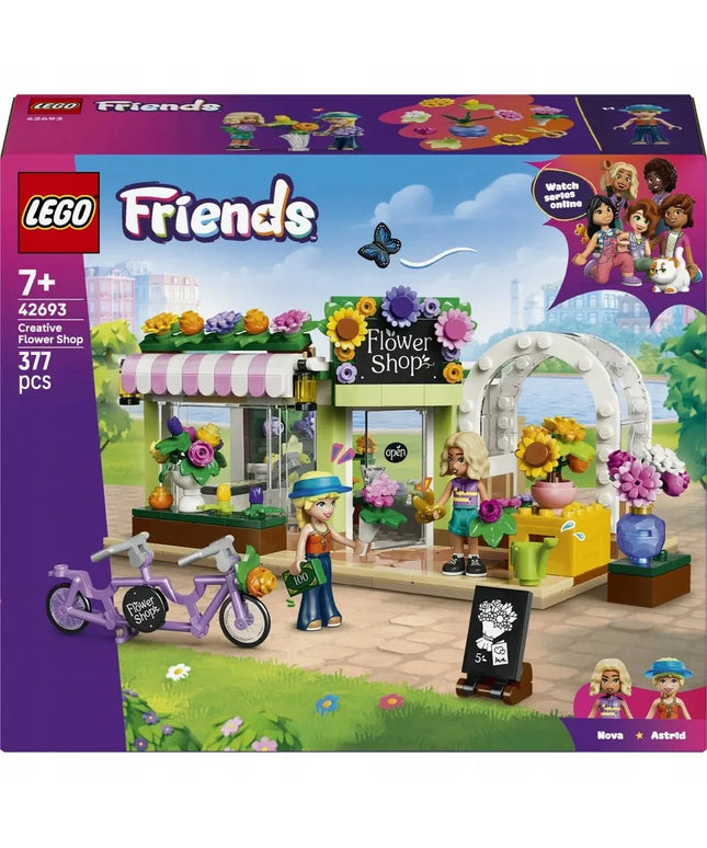 LEGO Friends 42693 Kūrybiška gėlių parduotuvė