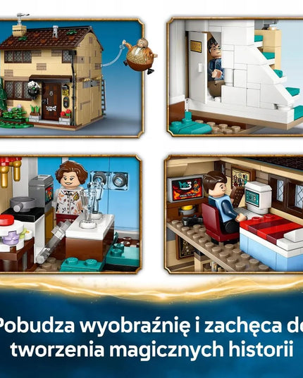 LEGO HARRY POTTER Privet Drive: Tetos Mardž vizitas 76451
