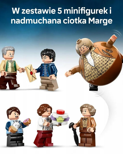 LEGO HARRY POTTER Privet Drive: Tetos Mardž vizitas 76451