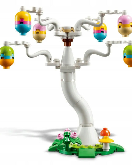 LEGO Iconic Velykinių kiaušinių paieška su zuikučiu ir viščiuku 40808