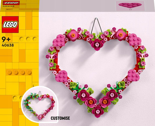 LEGO ICONS Širdies formos papuošalas 40638