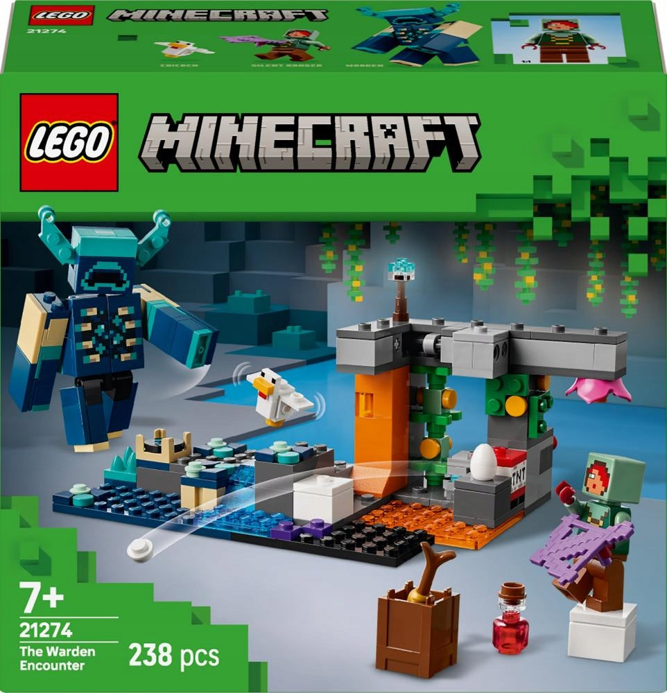 LEGO MINECRAFT Susitikimas su sergėtoju 21274