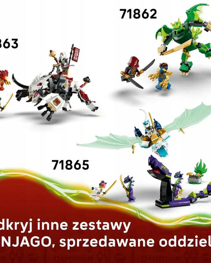 LEGO NINJAGO Kaio ir Cole'o daugiafunkcės transporto priemonės 71864