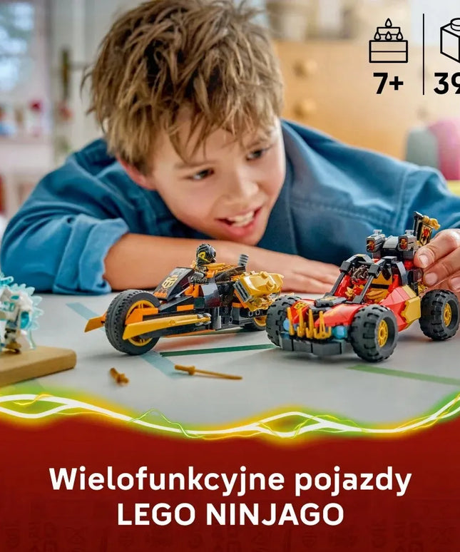 LEGO NINJAGO Kaio ir Cole'o daugiafunkcės transporto priemonės 71864