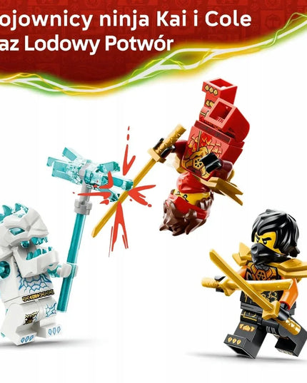 LEGO NINJAGO Kaio ir Cole'o daugiafunkcės transporto priemonės 71864