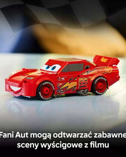LEGO SPEED CHAMPIONS Disney Ratai Žaibas Makvynas 77255