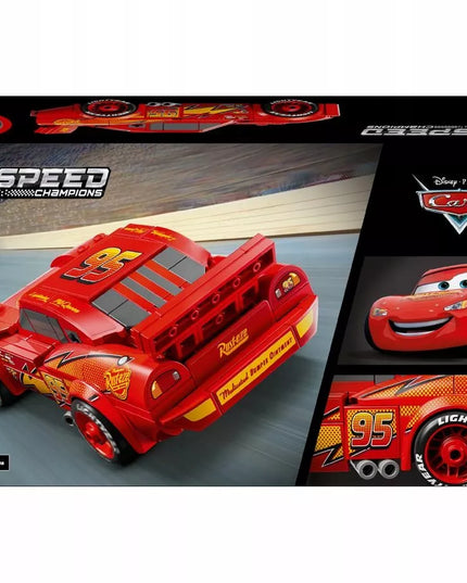 LEGO SPEED CHAMPIONS Disney Ratai Žaibas Makvynas 77255